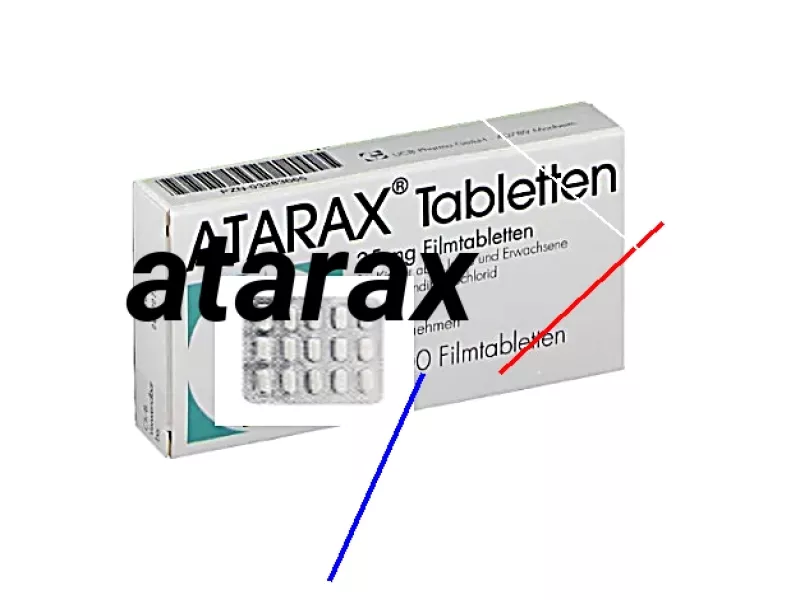 Atarax avec ou sans ordonnance